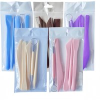 5 pieces/Multi-color plastic clay, clay sculpture art supplies, DIY sculpture shaping tools, soft clay art tools