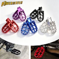 Motorcycle CNC Foot Pegs Pedal Anti-Slip Stud Footrest Aluminum Accessories For Honda CRF50 CRF70 CRF110 CRF125 CRF XR 50 70 110