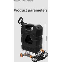 Portable Pressurized Water Storage Tank Outdoor Off-road Car Water Bucket Self-driving Camping Shower Water Container