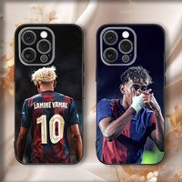 L-Lamine Yamals No 10 Phone Case For iPhone 17,16,15,14,13,12,11,Pro,Max,Plus,Air,X,XS,XR,SE,8,7,Mini,Soft Black Funda