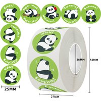 500pcs Cute Panda Animals Cartoon Stickers for kids school teacher Classroom Use Kids Toy Sticker Reward Sticker