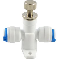 1pcs 1/4'' Flow Control Valve RO Reverse Osmosis Membrane Water Purifier Waste Water Regulator Control Valve