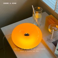 Nordic Creative Desk Lamp Doughnut Glass Wall Lamp Bedroom Living Room Dining Room Desktop Home Decoration Lighting Desk Lamp