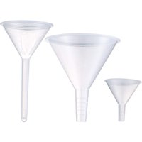 1/3Pcs Practical Clear Plastic Funnel Set Kitchen Funnel Lab PP Funnels Lab Bottles, Essential Oils