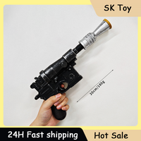 30-40cm Halloween Skywalker Luke Replica PU Pistol Model Toy Gun Cosplay Props Holiday Party Decorations Figure Ornaments