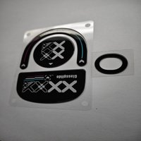 Mouse Feet Skates for Logitech G Pro X Superlight 2 Wireless Gaming Mouse Rounded Curved Edges Glass Mouse feet Replacement