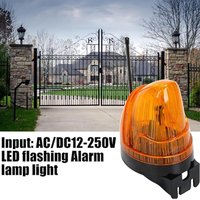 12V-250V Weitspannungs-Alarmleuchte, Notfall-Blinkleuchte mit Antenne, für Industrie/Gateways/Höfe/Sicherheit Geeignet