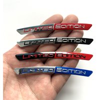 AliExpress NONE 4pcs/Set Alumium Car Wheel Hub Stickers Logo Limited Edition Emblem Car Decorative Decals Motorcycle And Bicycle Wheel Hub Badge