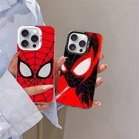 Cool-S-spider-Man-S Fashion Phone Case For IPhone 17 16 15 14 13 12 11 Pro Max Plus Color Shockproof Back Silver Cover