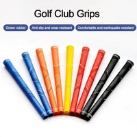 New Rubber Golf Club Grips Wear-resistant Standard Midsize Universal Handle Multiple Colors Non-slip Grip Children Teenagers