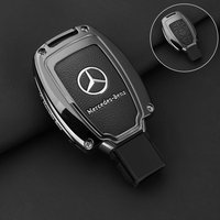 Car Smart Remote Key Case Cover Protective Shell Accessories For Mercedes Benz A B C S Class AMG GLA CLA GLC W176 W221 W204 W205