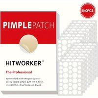 540PCS Acne Patches with Salicylic Acid, Blemish Cover Stickers, Skin Cleansing & Beauty Care Patch