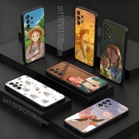 A-Anne of Green Gables Cute Phone Case For Samsung S 26,25,24,23,22,30,21,10,9,Ultra,Plus,Lite,FE,4,5G Black Soft Case