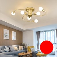 Nordic Modern Minimalist Living Room Ceiling Light Luxury Light Home Bedroom Hall Creative Restaurant Apartment Lighting
