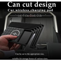 Customizable design for car wireless charger, mobile phone wireless fast charging board, multi device charging station, 15W anti