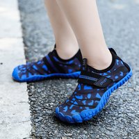 Boy Girl Comfortable Barefoot Water Shoes Elastic Childrens Non Slip Breathable Beach Aqua Shoe Quick-Dry Wading Shoes Outdoor