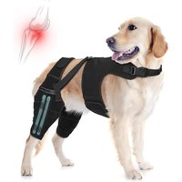 Dog Knee Brace for Torn ACL Hind Leg, Puppy Leg Brace Helps Reduce Pain from Torn CCL, Luxating Patella, Ligament, Hip Dysplasia