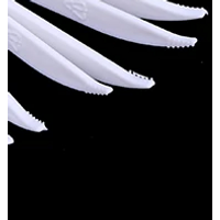 20pcs Disposable Tweezers Plastic Medical Small Beads Forceps for Jewelry Making