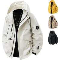 CHRLCK Men Women Hiking Jackets Waterproof New Windproof Windbreaker Camping Climbing Trekking Outdoor Jacket Unisex