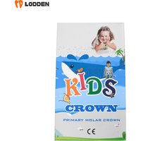 5-48PCS/Box 48 Position Dental Temporary Crowns Stainless Steel Pedo Molar Crown Refill Kit For Kids 1st 2nd Preformed Crowns