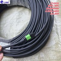 Armored fiber patchcord 12 cores LSZH MPO APC MTP female male 1-30m 20m 10m singlemode 12C type B SM 12C optical jumper outdoor