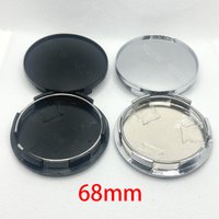 4Pcs 68mm No Logo Car Wheel Center Hub Caps Cover Kit Auto Accessories Durable ABS Plastic Car Styling Parts Accessories