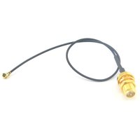 U.FL Mini PCI to RP-SMA Pigtail Antenna WiFi Cable Pack of 2