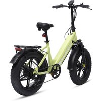 BODYWEL F20PRO Fat Tire E-Bike 20 X 4.0', 48V 20Ah Abnehmbarer Lithium-Akku, BAFANG Bürstenloser Motor, Hydraulische Scheibenbremse, 7-Gang E-Bike