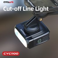CYCLAMI CYC1100 Bike Light Cut-off Line Beam Bicycle Headlight For Road MTB Bicycle Nighttime Cycling 1100 Lumens 2000mAh