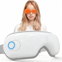 Eye Massager Foldable Bluetooth Eye Mask Device with Airbag Kneading Eye Care Instrument Perfect Relaxation Gifts for Dad Mom