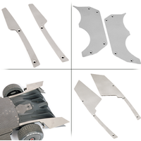 For 1/7 ARRMA FELONY INFRACTION LIMITLESS V2 Car Metal Front Suspension Guard Plate Rear Spoiler Armor Parts