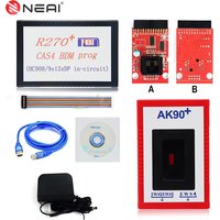 R270+ V1.20 Car CAS4 BDM Auto Key Programmer For Benz EZS AK90+ V3.19 Key Maker For BMW CAS 3 EWS 2 3 4 2001-2009 Code Reader