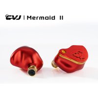 CVJ X R2E3 Mermaid2 In-ear Monitors Earphones 10mm Dual Magnetic Circuit IEM HIFI Headset 0.78 2Pin 3.5MM+4.4MM Plug