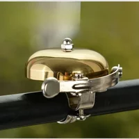 Retro Bicycle Bell Mountain Bike Aluminum Alloy Bell Bicycle Accessories Gold Silver Color Bike Horn Super Loudly