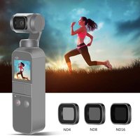 Mcoplus Magnetic ND Lens Filters Kit ND4, ND8, ND16 for DJI Osmo Pocket 1 / 2 Camera /Osmo Pocket Camera ND Filter