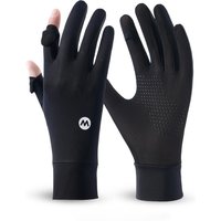 AliExpress NONE UV Protection Women's Gloves Summer Cycling Flip-Tip Touchscreen Ice Silk Driving Non-slip Golf Stretchy Breathable Hiking Glove