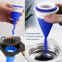 Floor Drain Anti Odor Sink Silicone Drain Backflow Preventer Trap Pipes Tubes in Toilet Bathroom Kitchen Hair Clogging SewerTool