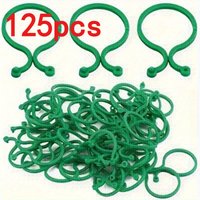 125Pcs Garden Plant Support Kit Vine Clips Twist Ties Plant Rope For Tomato Vegetable Climbing Plants