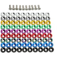 10PCS 9 Parts Thunder Eagel Ultra Zero Handle Bar Screws Car Decorative Screws Scooter Fasteners Screws Screw Washers