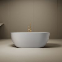 Suly Merlin Special Offer Popular Fashionable Arc-shaped Freestanding Acrylic Bathtub High Quality Whirlpool Soaking Bath