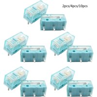Original Kailh Blue GM 8.0 Mouse Micro Switch Micro Button Gold Contactor 90 Million Click Life 3 Pin Blue Dot