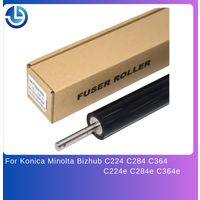 1X Pressure Roller A161R71811-Lower Fuser Sleeved Roller For Konica Minolta Bizhub C224 C284 C364 C224e C284e C364e