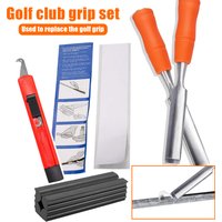 Golf Club Grip Replacement Tool Four piece Set Hook Knife Fixture Scraper Double sided Adhesive Repair and Maintenance Set
