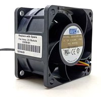 60mm Pwm Fan AVC 6038 12V Double Ball High Speed Fan 2B06038B12G 6cm 60X60X38mm Computer Server Power Fan