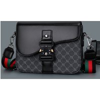 Modische Herren-Umhängetasche mit Jacquard-Muster, hochwertige, lässige Umhängetasche für Pendler, Business, wasserdichte Alltags-Schultertasche