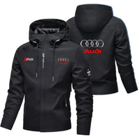 2026 hit model Audi men's windbreaker - specially designed for outdoor activities. Windproof material. Suitable for men's jacket image 4