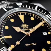 ADDIESDIVE Men's Luxury Watch Ceramic Bezel Super Luminous 20Bar Diver Stainless Steel Bubble Mirror Glass Quartz Watches AD2072