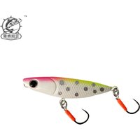 1Pcs Zigzag Dog Floating Topwater Pencil 45mm 2g Wobblers Mini Hard Bait Crankbait Treble Single Hook Camping Fishing Tackle