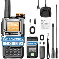 QUANSHENG UV-K5(8) V3 Walkie Talkie 2 MB Speicher 50–600 MHz Air Band RX 5 W Zwei-Wege-Radio Typ-C Wireless Copy Custom Firmware