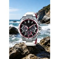 Brand-new Racing Commemorative Limited Edition Series: Stylish genuine leather strap design, full functionality
